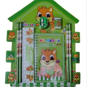 Stationery Gift Set PARROT GREEN