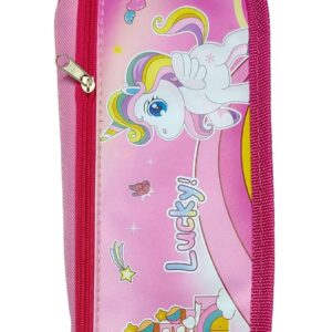 LIO GLOBAL LG15 3D Pen Pencil Pouch Stationery Box, 2 Compartments - Design 3