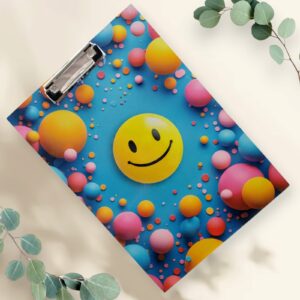 Lio Global Examination Pad, Paper Clipboard Writing Pad Clipboards Drawing, Writing, Sturdy, Lightweight for Office, School, College Writing Pad, MDF Wooden Pad 5