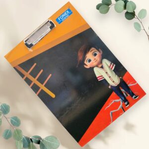 Lio Global Examination Pad, Paper Clipboard Writing Pad Clipboards Drawing, Writing, Sturdy, Lightweight for Office, School, College Writing Pad, MDF Wooden Pad 4