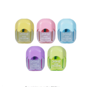 DOMS Multicolored Dust Collector Sharpener