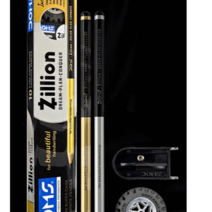 Pencil DOMS Zillion Super Dark Graphite Pencils Set of 10