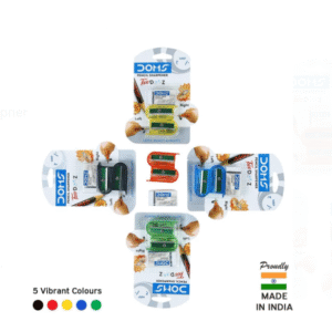 Doms Two Dooz Multicolor Pencil Sharpener