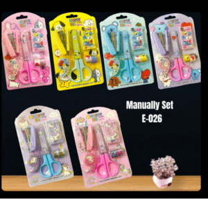 Stationery Gift Set – Stapler with Scissor & Washi Tape 5 in 1
