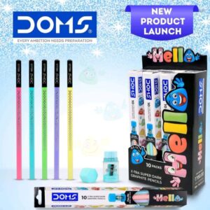 Pencil DOMS Hello Pencil 10 Pcs Pack