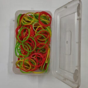Premium Nylon Rubber Bend (Plastic Box Pack of of Aproxx 40 Grams)