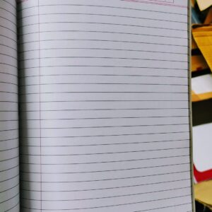Shape 80 Pages SINGLE LINE Royal King Size Note Book (Pack of 6 Nos.)