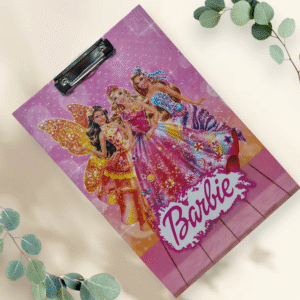 Lio Global Examination Pad, Paper Clipboard Writing Pad Clipboards Drawing, Writing, Sturdy, Lightweight for Office, School, College Writing Pad, MDF Wooden Pad Barbie