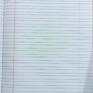 Shape 172 Pages Double Line King Size Note Book 24X12 CM