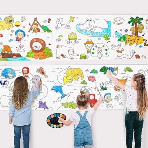 Drawing Drawing Roll | 30 x 300 cm Color Filling Roll | Large Coloring Poster for Toddlers & Kids | Ideal for Gift, School, Kids, Birthday & More