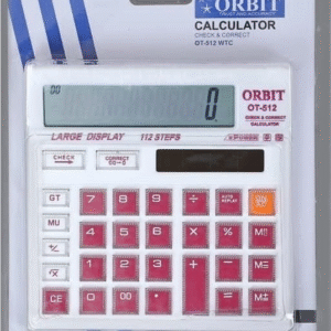 ORBIT OT-512 Desktop Calculator (Glass Switches)