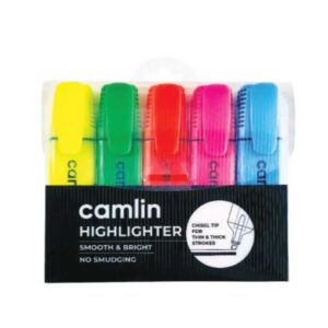 Camlin Highlighters Assorted 5 Shades