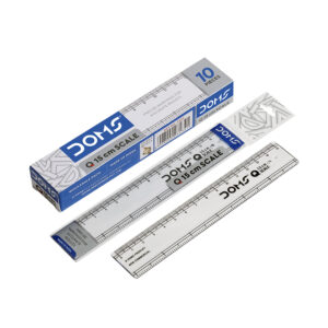 DOMS Q 15 cm Plastic Scale (MRP 5/-)