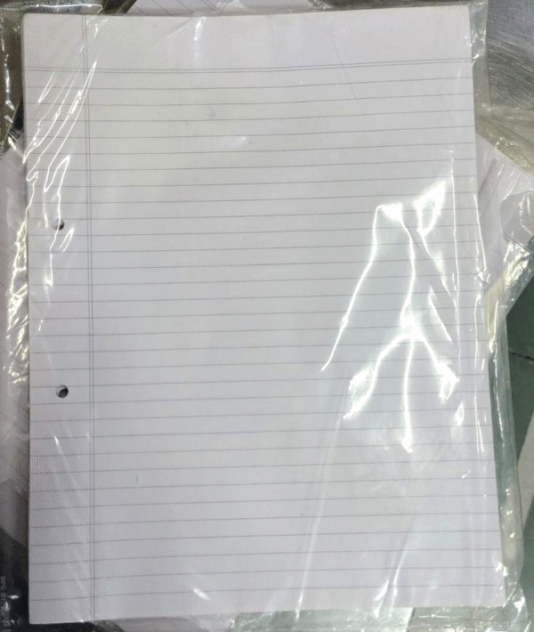 Two Sided Ruled Paper A4 Size Project File Paper Two Sided Single Lined Ruled Pack of 100 ...
