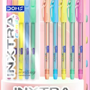 DOMS INXTRA CANDY 0.7mm Ball Pen - Blue