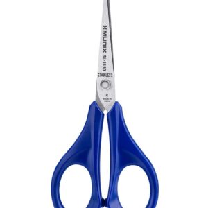 MUNIX SL-1150 128 MM Multi Purpose Scissors, Small Sharp Craft Scissors, for Home Office Travel Use, Pack of 1 for Home Office Travel Use KATAR
