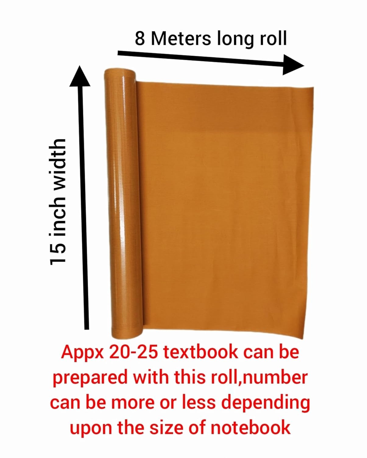 brown book cover roll 8 mtr long 1