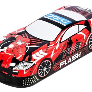 DOMS Flash Car Tin Metal Pencil Box – Double Compartment