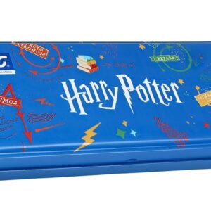 DOMS Harry Potter Metal Pencil Box (2 Compartments)