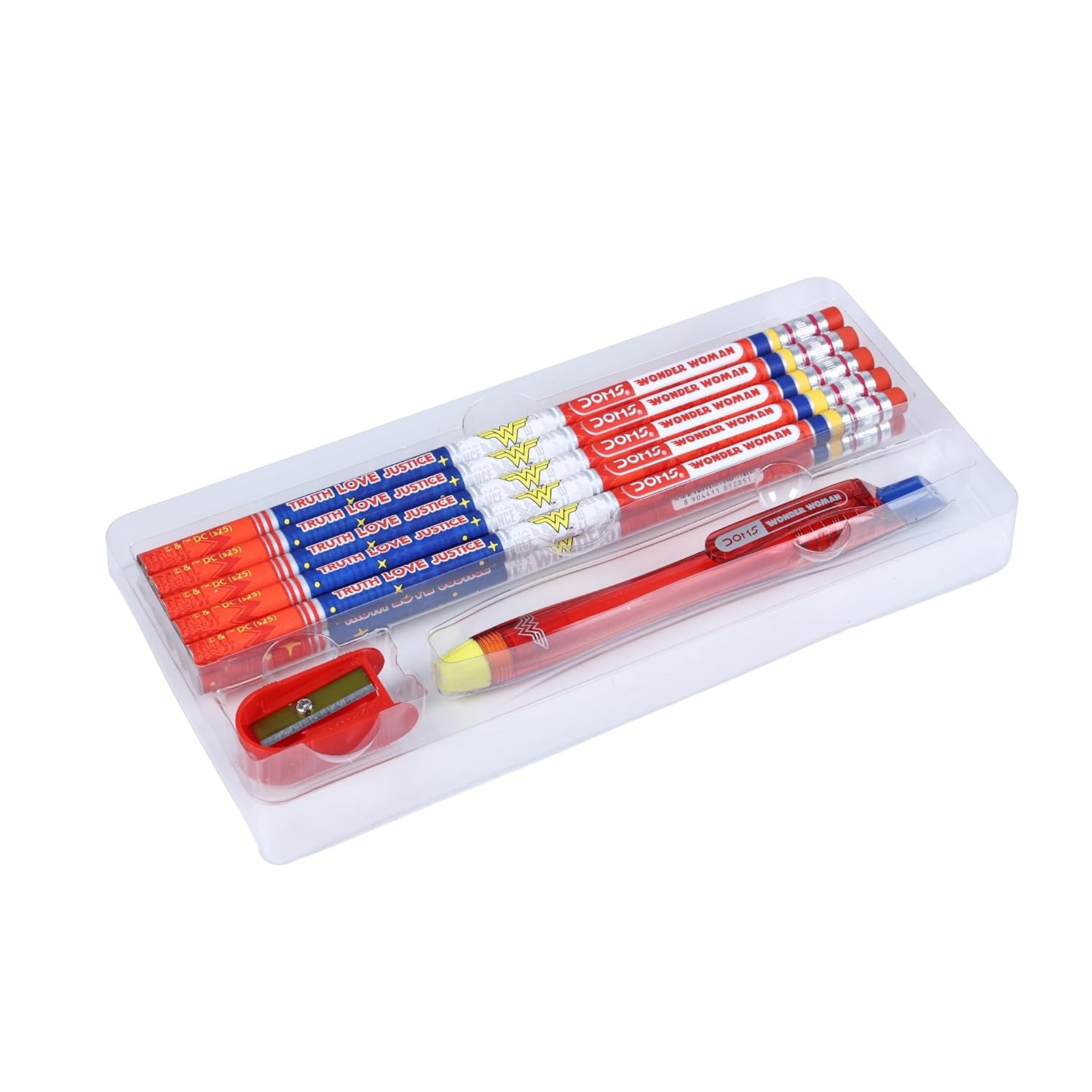 DOMS WONDER WOMAN PEN SET OF 10 1