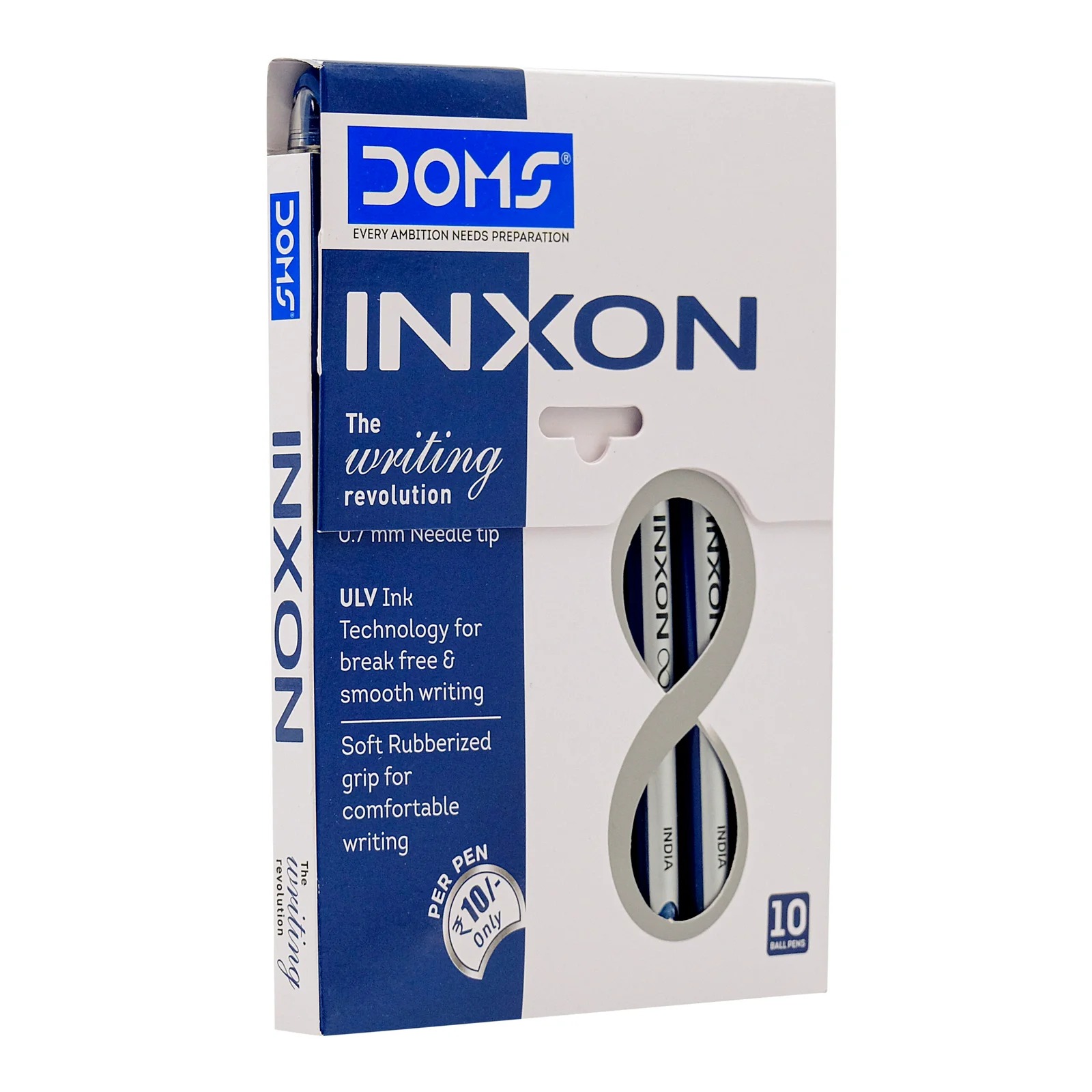 doms inxon pen 0.7 mm point pack of 10 2