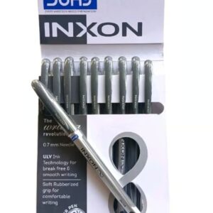 DOMS INXON Ball Pens (0.7 mm) Black – Pack of 10