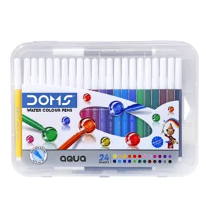 DOMS Aqua Water Colour Pens – 24 Shades