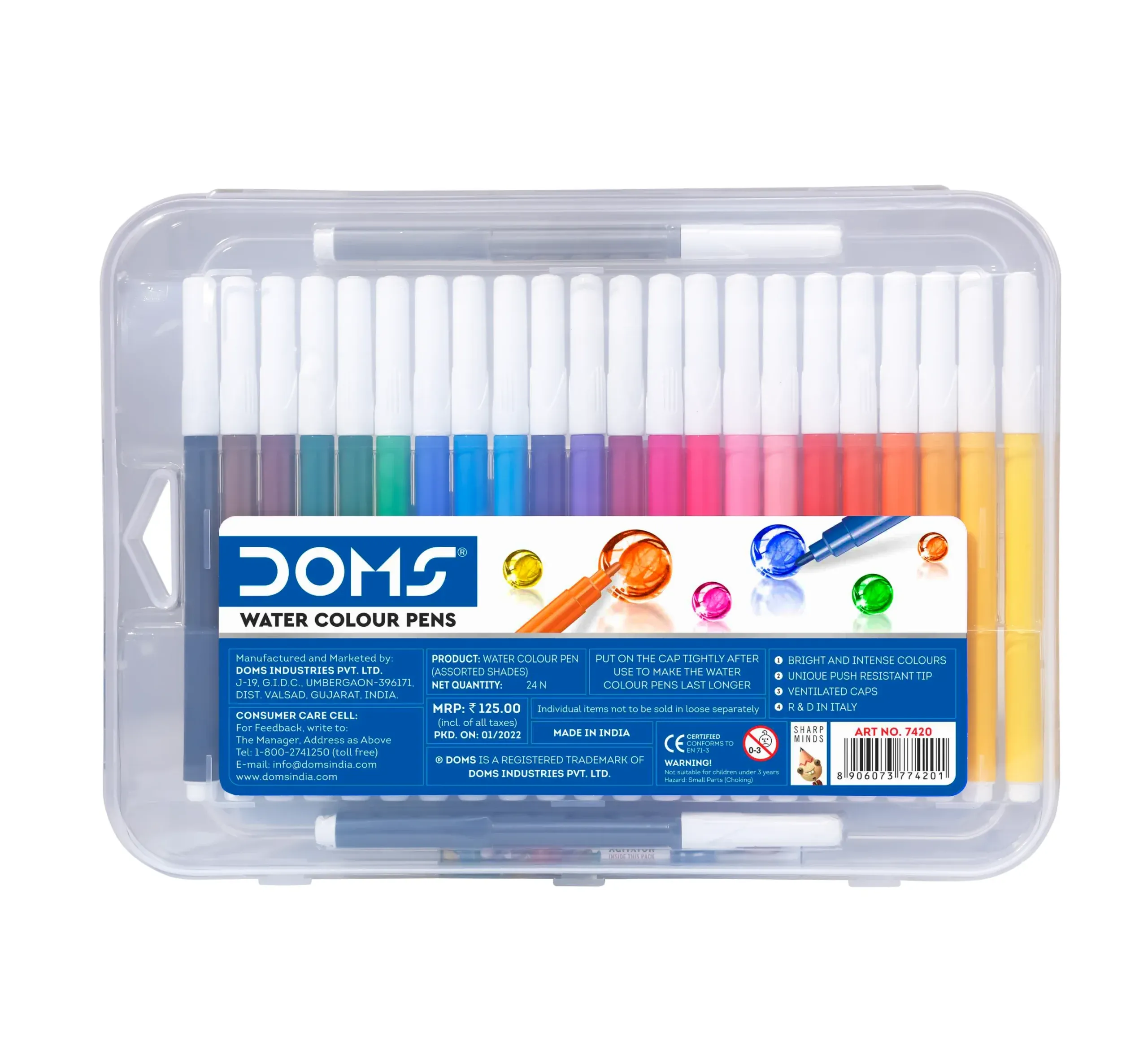 DOMS Aqua Water Colour Pens 2