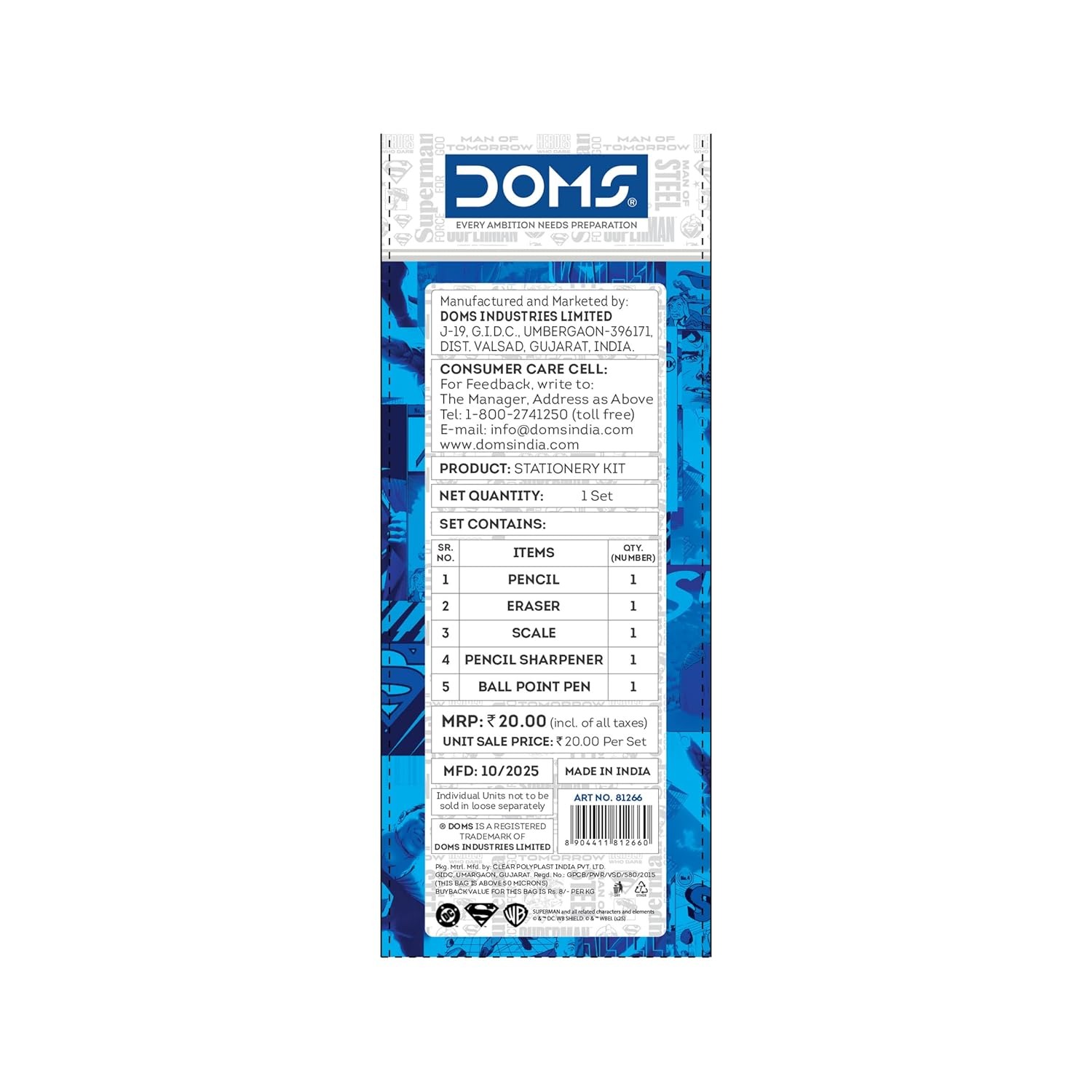 DOMS SUPERMAN KIT 5